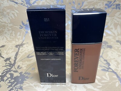 DIOR DIORSKIN Forever Undercover Full Coverage Foundation Shade 051 Praline