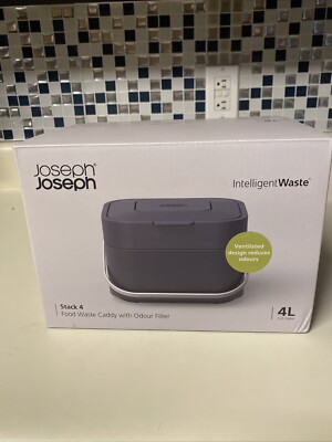 Joseph Joseph Stack 4-Graphite Food waste caddy