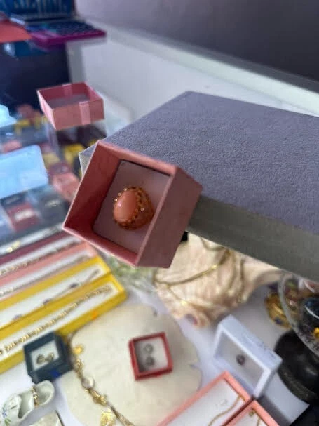 天然石质戒指 — 第 4/4 张图片