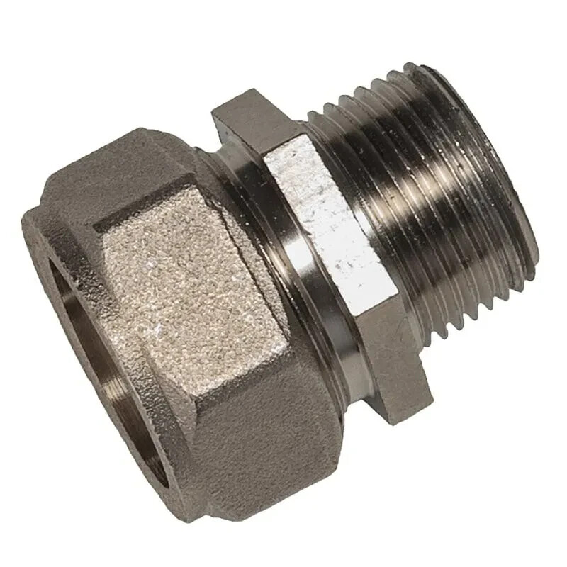 Maxline M8001 Straight Fitting For 1/2-Inch Tubing With 3/8-Inch