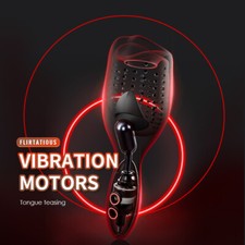 Electric Automatic Telescopic Handsfree Suction Penis Pump Trainer for Male Men