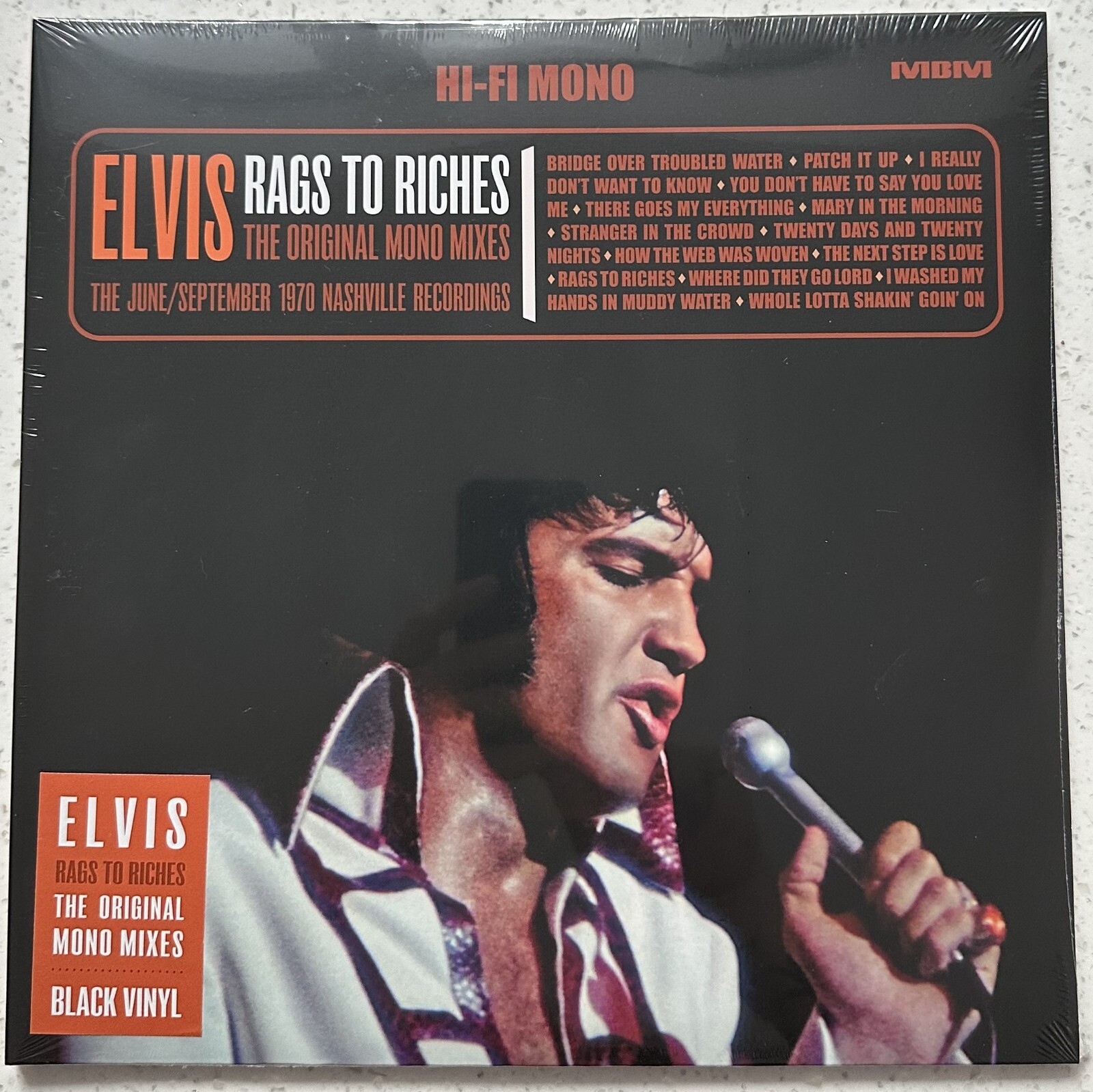 Elvis Presley LPS/CD - RAGS TO RICHES - Black vinyl set - SEALED!