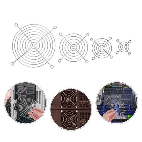 10 Pcs Kühlgebläsegitter Lüfter Für Computergehäuse Computerlüftergitter - Afbeelding 7 van 12