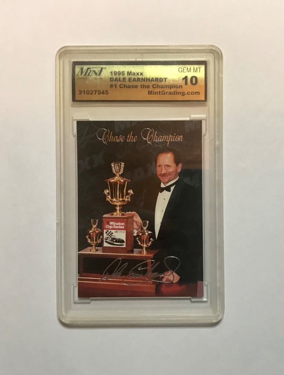 1995 Maxx Silver Signature Dale Earnhardt #1 Chase the