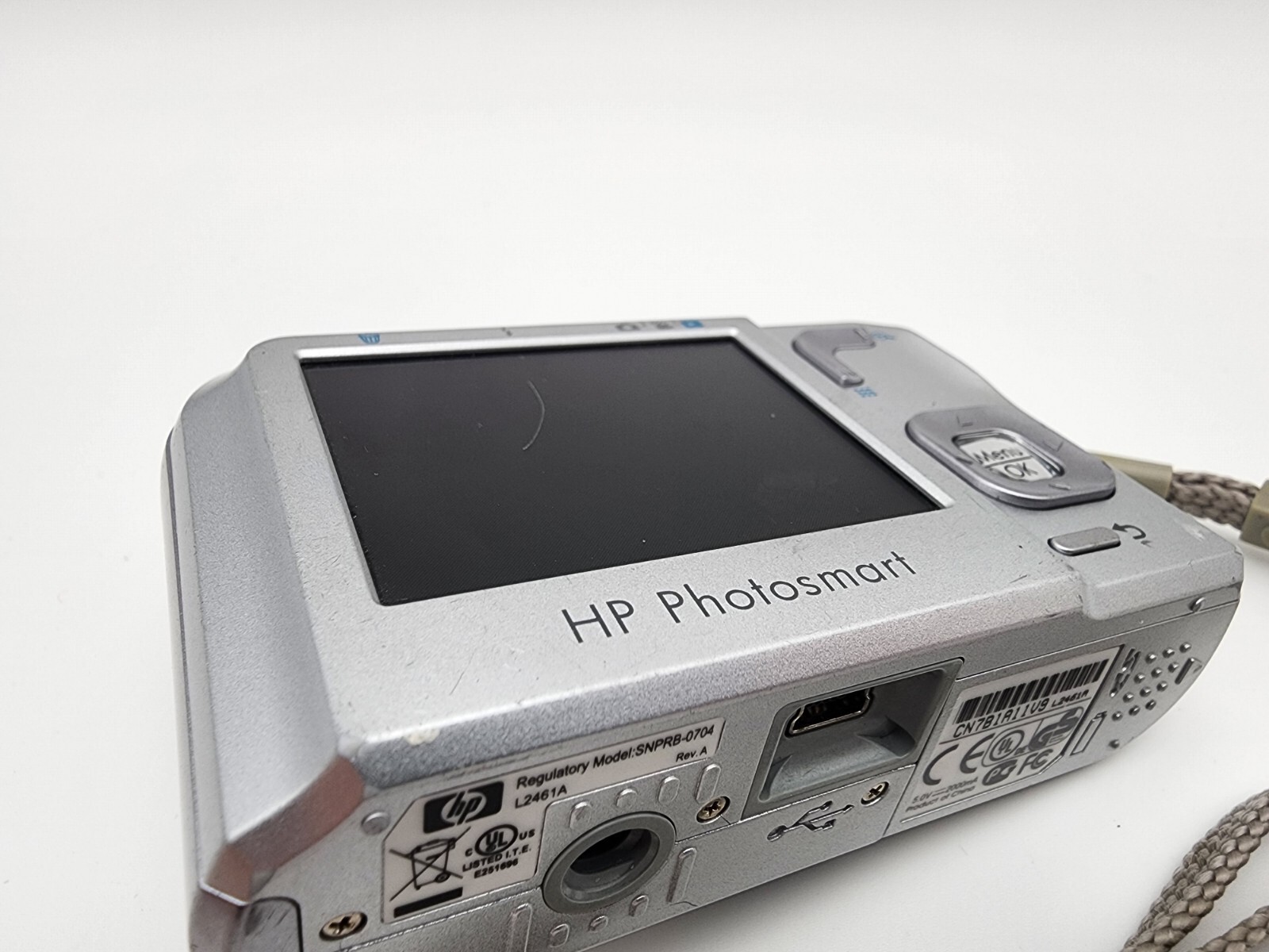 HP PhotoSmart M547 6.2MP Digital Camera Silver Zoom 883585313235 eBay