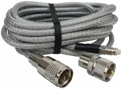 Barjan 9ft.SUPER MINI 8 HIGH QUALITY BELDEN CO-PHASE COAX CABLE SOLDERED PL259