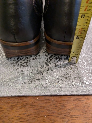 Naot Wind Shoes Womens 37 (6-6.5) Rattlesnake Loafers Brown Iridescent Leather  - Picture 6 of 11