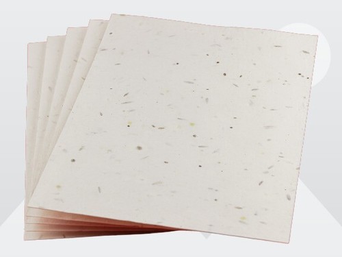 A4 (297mmx210mm) Seeded Card sheets ,Recycled 250gsm Plantable Card,Seed Paper, - 第 1/7 張圖片