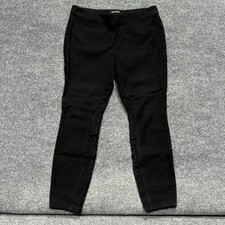 White House Black Market Pants Womens Medium Skinny Leg Stretch Ponte Classic