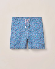 johnnie-O Boys 8-16 - Half Elastic Jr. Surf Shorts Majorca Size 14