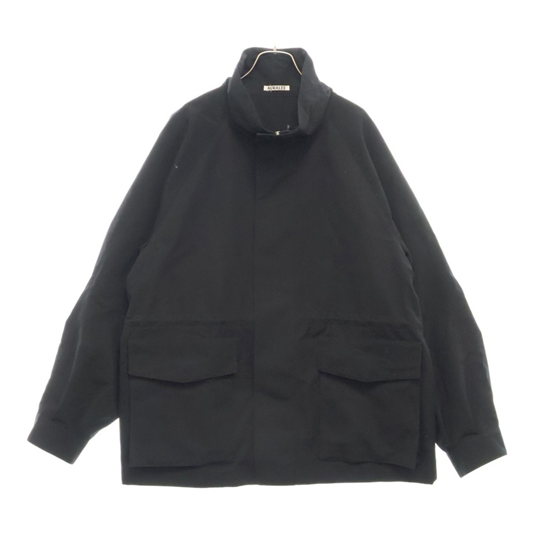 【新品】AURALEE 25SS WOOL MAX CANVAS BLOUSON AURALEE 25SS WOOL MAX CANVAS HIGH NECK ZIP BLOUSON Zip-up