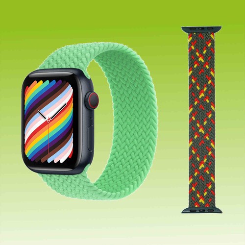 Smartwatch Armband Apple Watch 10 / 1 + 2 Ultra 9 8 7 6 5 4 3 2 1 SE Nylon Sport - Afbeelding 15 van 50