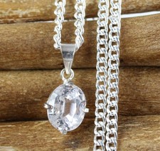 Natural Phenakite 9.40 Ct Oval Gemstone Certified Mens Pendant Memorial Day Gift