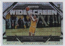 2023-24 Panini Prizm Draft Picks Widescreen Mojo 24/25 Keyonte George #14 1rc1