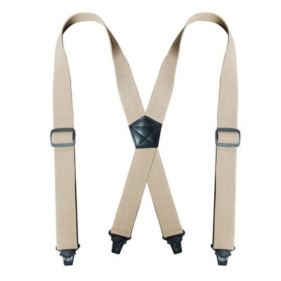 X Back Hidden Suspender Heavy Duty Work Suspenders Airport Friendly Suspenders