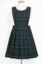 Dennis Uniforms- Pleated School Uniform Dress, Columbia Plaid- New