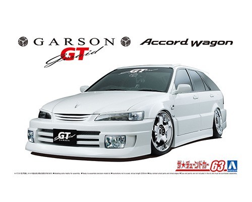 1:24 Scale Aoshima GARSON GERAID GT Honda Accord Wagon Model Kit - JDM