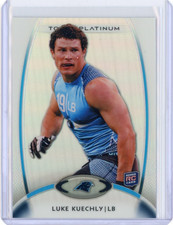 2012 TOPPS PLATINUM RC LUKE KUECHLY #137 CAROLINA PANTHERS BOSTON COLLEGE HOF