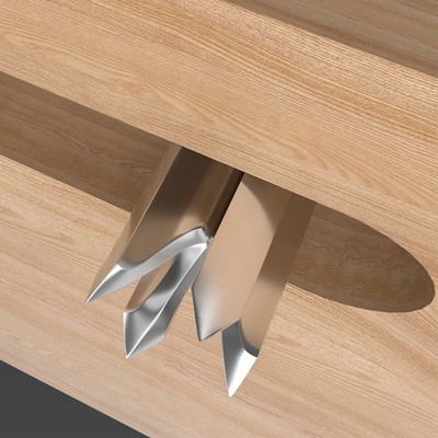 High Precisely Bearings Steel Mortising Chisel 4Flute Woodworking Routers Bit