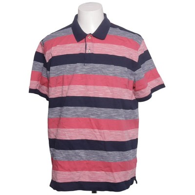 Andrew James, Poloshirt, Größe: 56, Blau/Pink/Grau, Baumwolle, Streifen #zIK