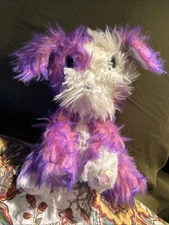 Moose SCRUFF-a-LUVS Dog Plush Pink Purple Stuffed Toy