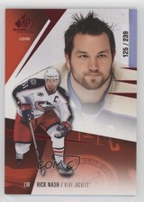2023-24 Upper Deck SP Game Used Legends Red 125/239 Rick Nash #196 18m3