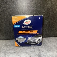 Turtle Wax ICE Paste Wax No White Residue 8oz Read  (i)