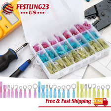 270pcs Heat Shrink Wire Connectors Marine Automotive Waterproof Terminals Set