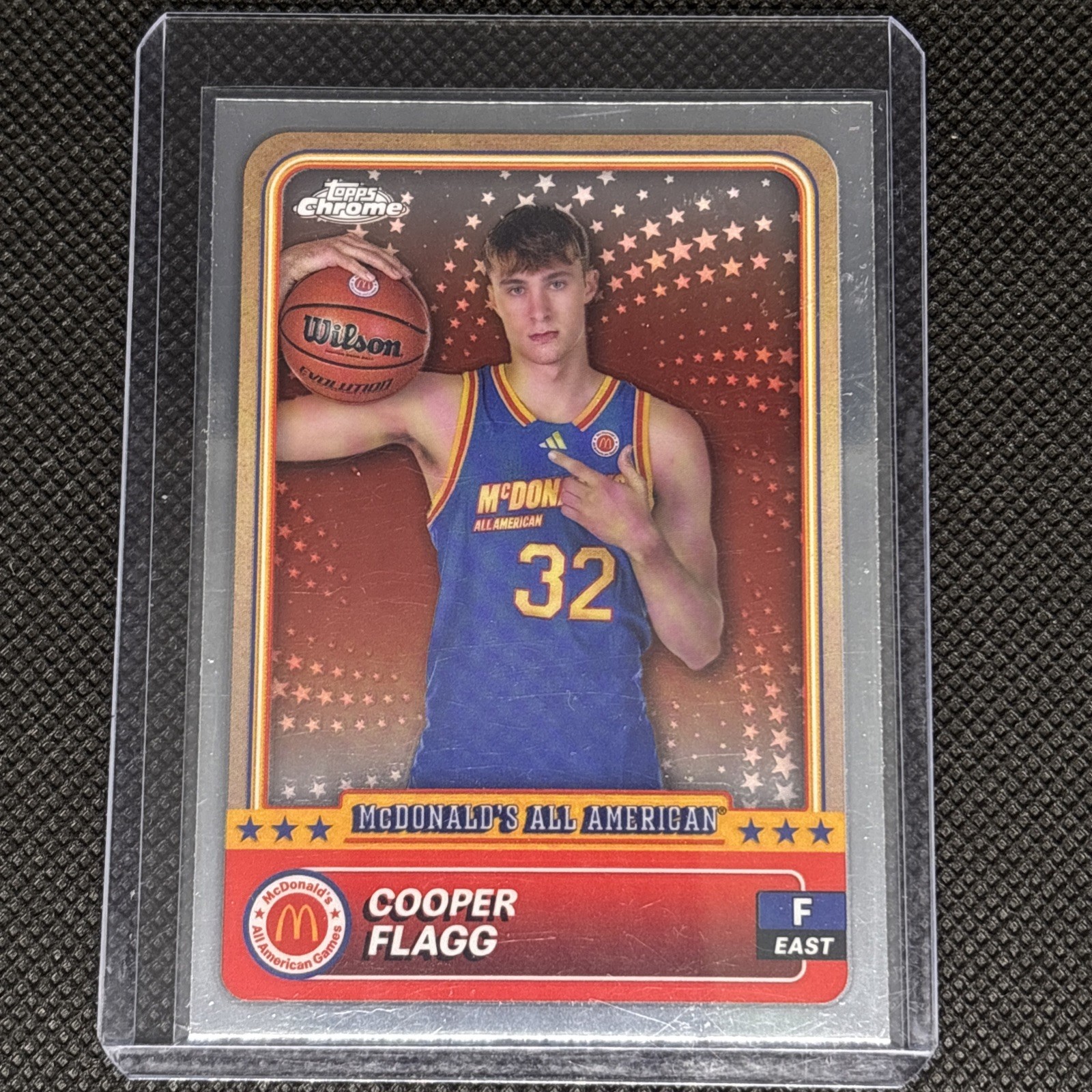 Topps Chrome McDonald's All American Basketball 2024 Cooper Flagg #78 Base RC