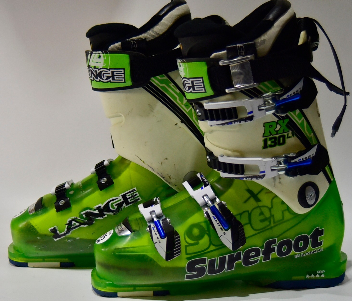 LANGE RX 130 LV SKI BOOTS MEN SIZE 26.5/8.5 | eBay