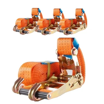 TRUTZHOLM® 4x Profi Ratschen Spanngurt Spanngurte Zurrgurt 2tlg 5m 4t 4to 4000kg TÜV/GS ORA