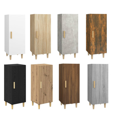 Sideboard Kommode Schrank Beistellschrank Regal 34,5x34x90 cm Holzwerkstoff