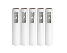 5 Pack 9.45 Inch Wide Large Lint Roller Refills 1.51In Inner Diamerter , Sup.