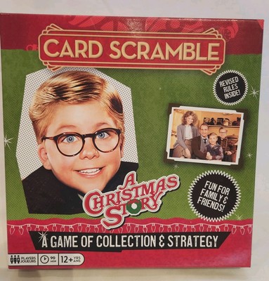 Card Scramble A Christmas Story Game Unused cards are sealed