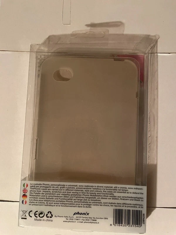 CUSTODIA di gomma  phonix per SAMSUNG GALAXY TAB P1000 - Immagine 2 di 2