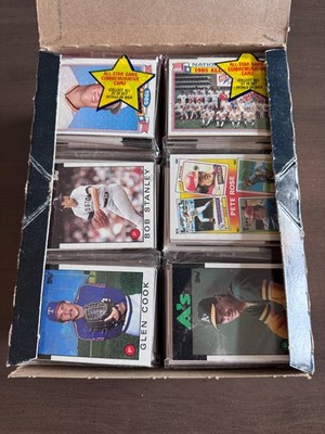1986 Topps Baseball Rack Packs Pristine Box 1,176 Untouched Cards! Nolan & Rose?