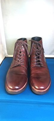 Thursday Boot Company President Plain Toe Brown Leather Boots Men's Size 9.5