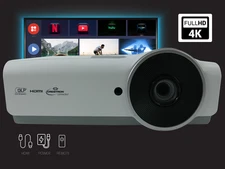 User-Friendly 2160p DLP Projector for Stage Backdrop Projection 3600 Lumens 📽️