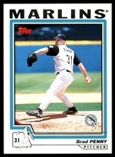 Brad Penny 2004 Topps #236 Florida Marlins MLB READ FREE SHIPPING AutographDen