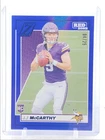 J.J. MCCARTHY 2024 ZENITH RED ZONE ROOKIE VIKINGS SURFACE RC /25 Q1300