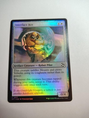 Interface Ace 17 C Aetherdrift Magic: The Gathering Foil Near Mint