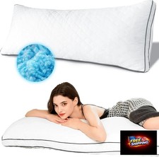 Ubauba Memory Foam Body Pillow, Full Large Body Pillows for Adults, Firm  Fluff
