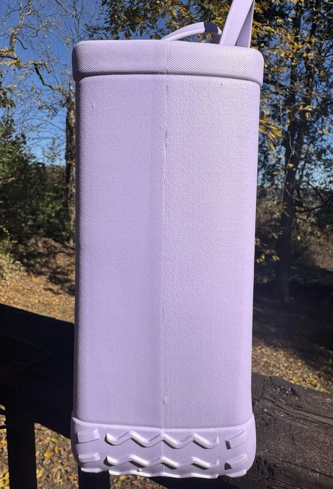 "Bolso Bogg mediano lila 15x12,5"" Baby Bogg botones blancos" Foto 2 de 4