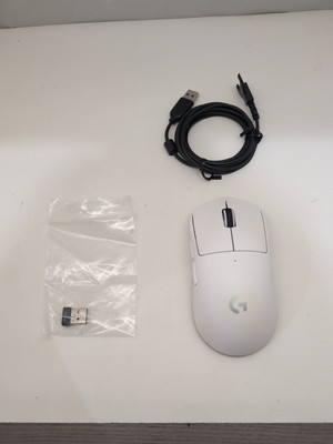 Logitech G PRO X SUPERLIGHT - White - Wireless Gaming Mouse w/HERO 25K Sensor