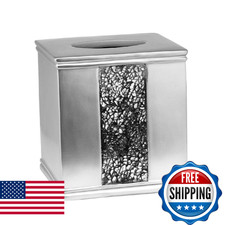 Popular Bath Silver Sinatra, Tissue Box
