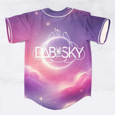 *Custom Name* Dab the sky illenium dreamy rave Baseball Jersey for EDM Festivals