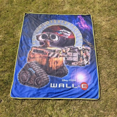Disney Pixar seltene Wall-E große Fleecedecke Überwurf - Disney Store 