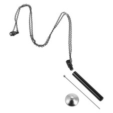 3pcs Cremation Necklace for Ashes, Cylinder Urns Pendant Ashes Holder Stainless