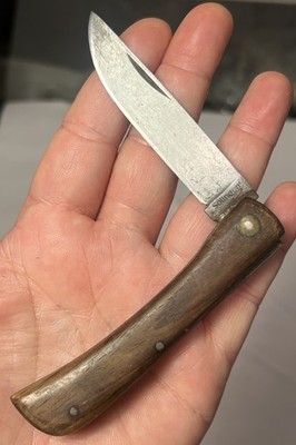 Antique Vintage Solingen Germany Ace of Spades Sodbuster Folding Knife