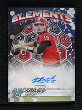 2023 Bowman U Elements of the Game Auto /75 Carson Beck #ETGA-CB Auto